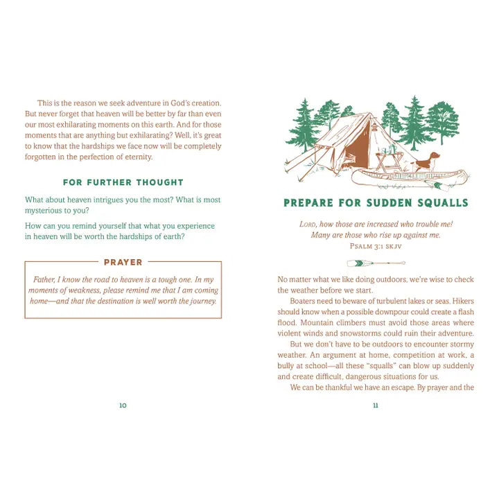 Barbour Publishing, Inc. The Outdoor Adventure Devotional