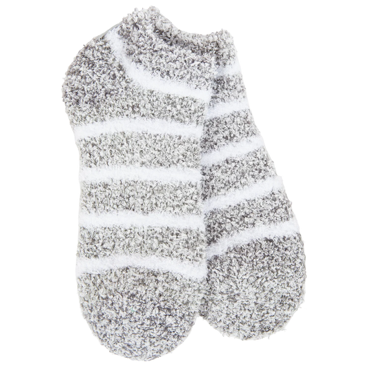 World's Softest Socks Cozy Low-Heather Grey