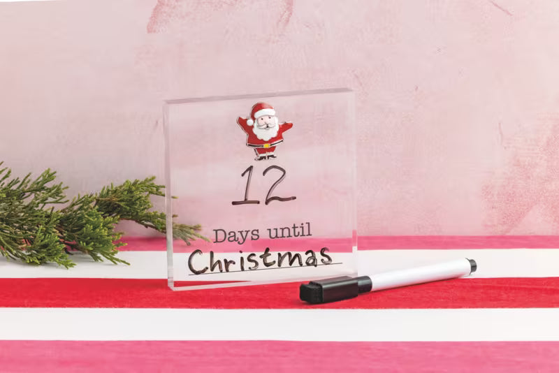 MUD PIE SIMPLY CHARMING COUNTDOWN PLAQUE SET