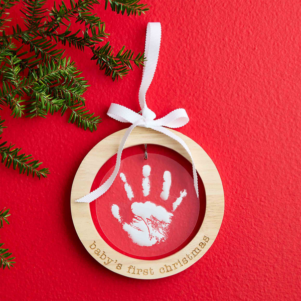 MUD PIE KEEPSAKE HANDPRINT ORNAMENT