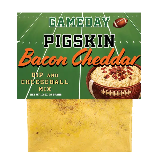 Carmie's Kitchen Pigskin Bacon Cheddar Dip Mix - Game Day Collection