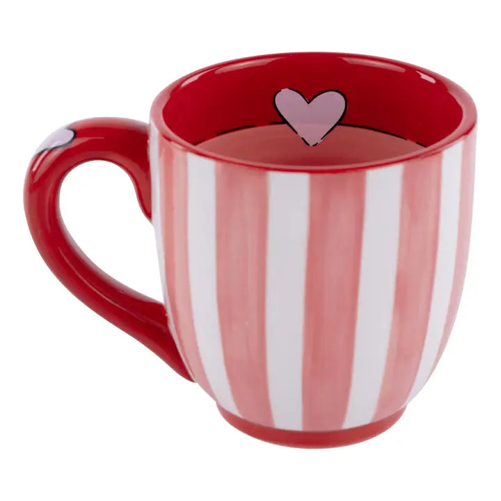 Glory Haus Striped Love You More Mug