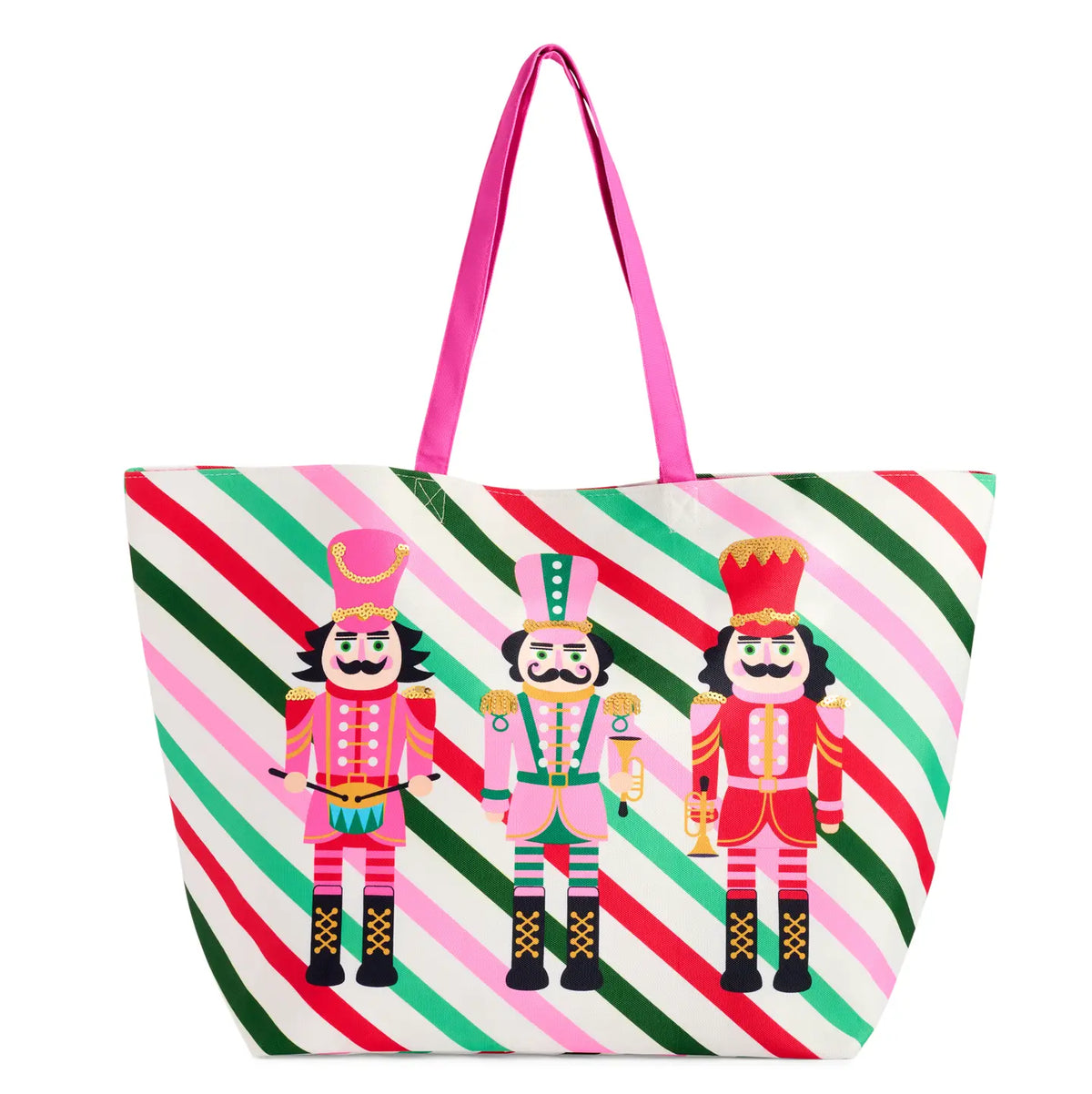 Shiraleah Nutcrackers Gifting Tote, Multi