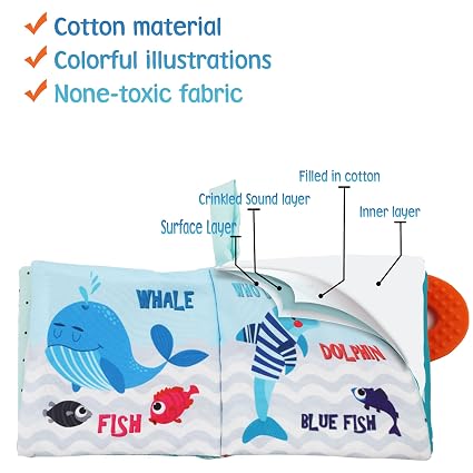 Bebe Mondo Baby Book Toy-Sea Animals Ocean World