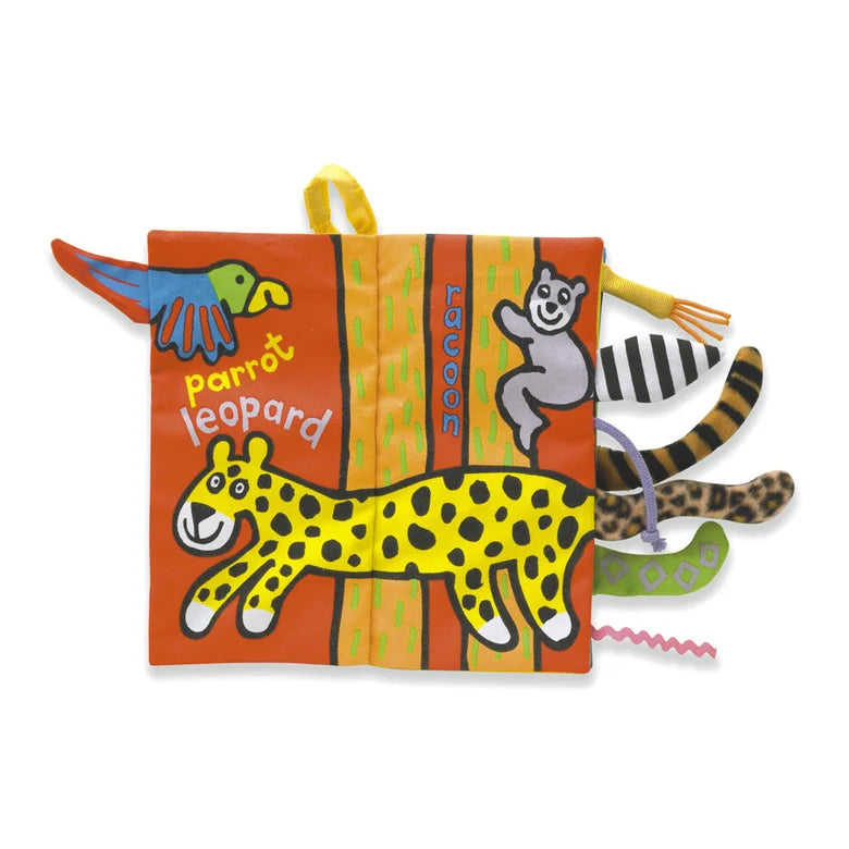 Jellycat Jungly Tails Book - H8" X W5"