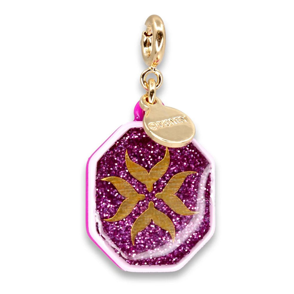 Charm It! Gold Glitter Anna Charm