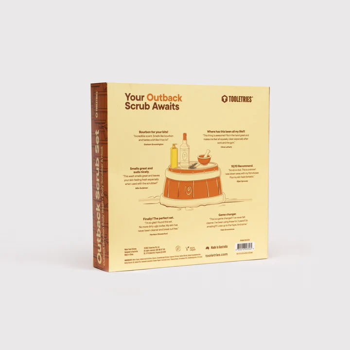 TOOLETRIES OUTBACK SCRUB SET
