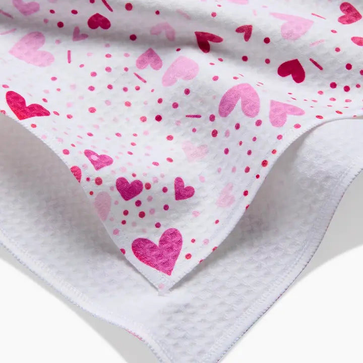 Geometry Sprinkled with Love Luxe Hand Towel