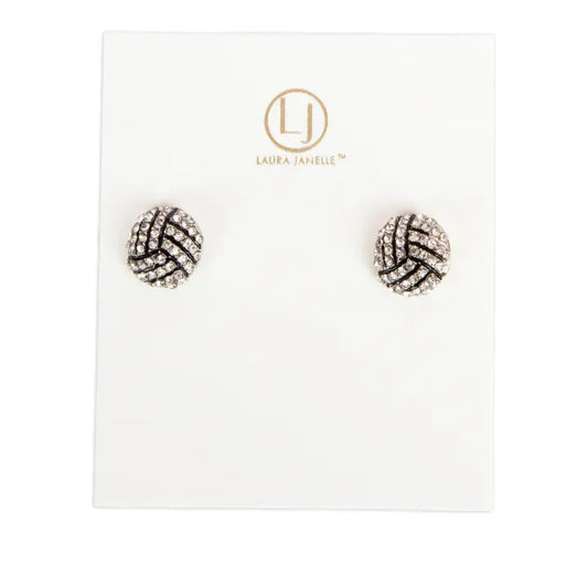 Laura Janelle Volleyball Stud Earrings