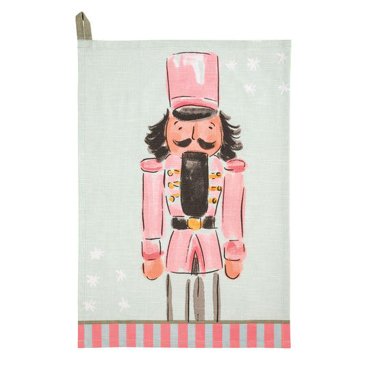 MUD PIE PINK NUTCRACKER STRIPE HEM