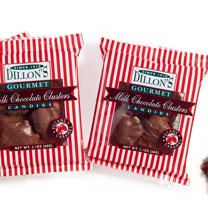 Dillon's Gourmet Milk Chocolate Pecan Clusters, 2.1 oz