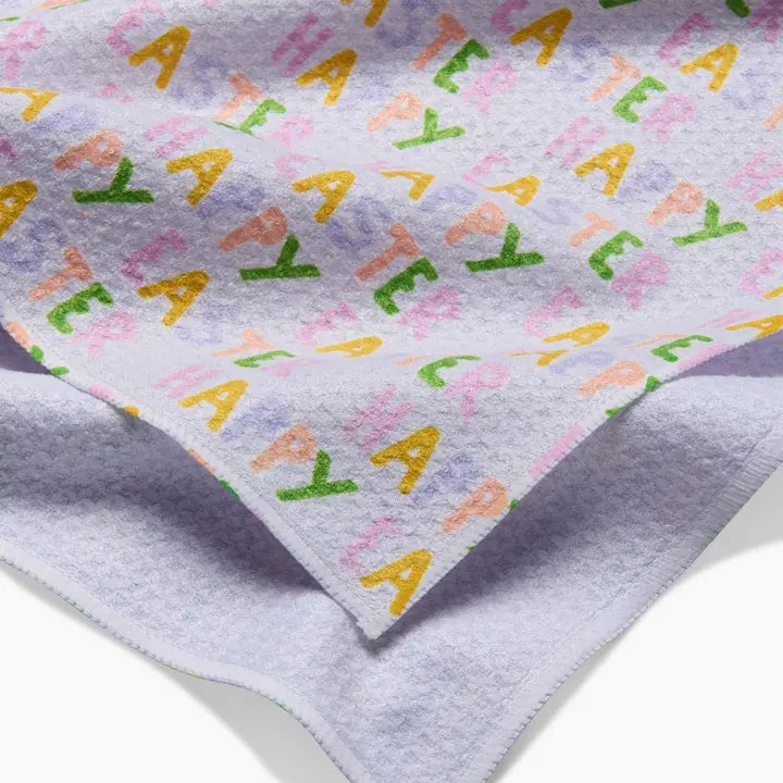 Geometry Easter Cheer Tea Towel