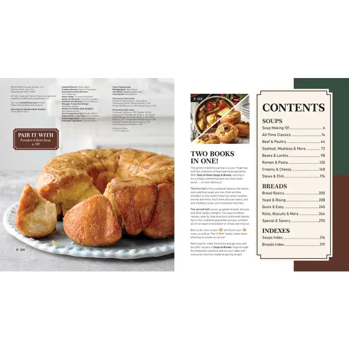 Taste of Home Soups & Breads