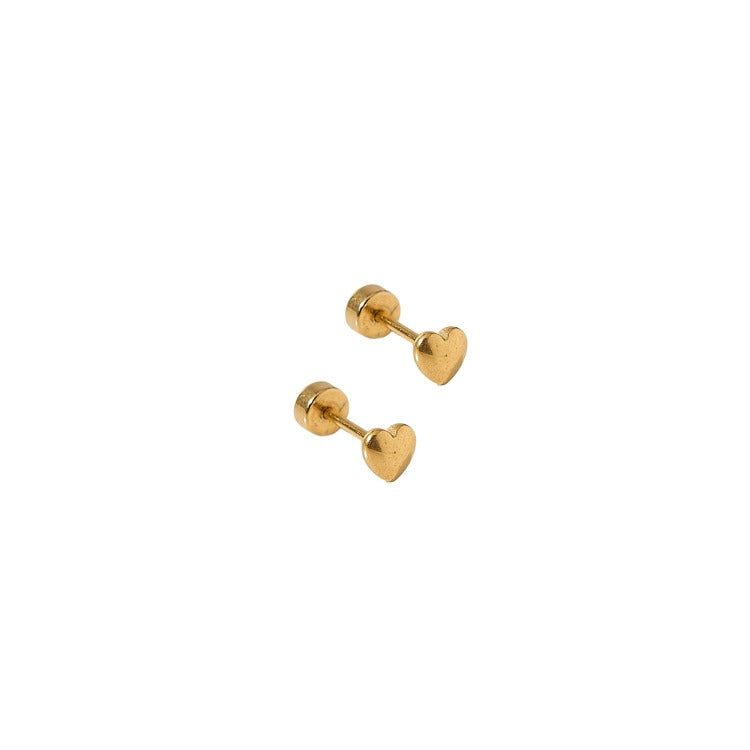 LINNY CO Screwback Stud Earrings - Micro Hadley