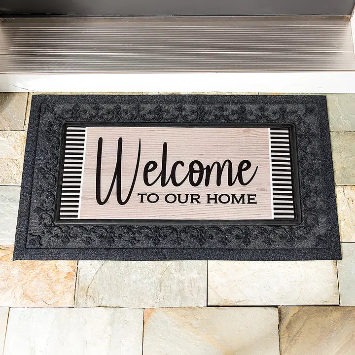 Evergreen Enterprises Wood Grain Welcome Sassafras Switch Mat