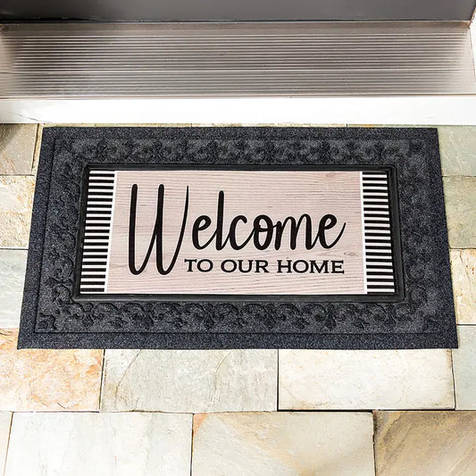 Evergreen Enterprises Wood Grain Welcome Sassafras Switch Mat