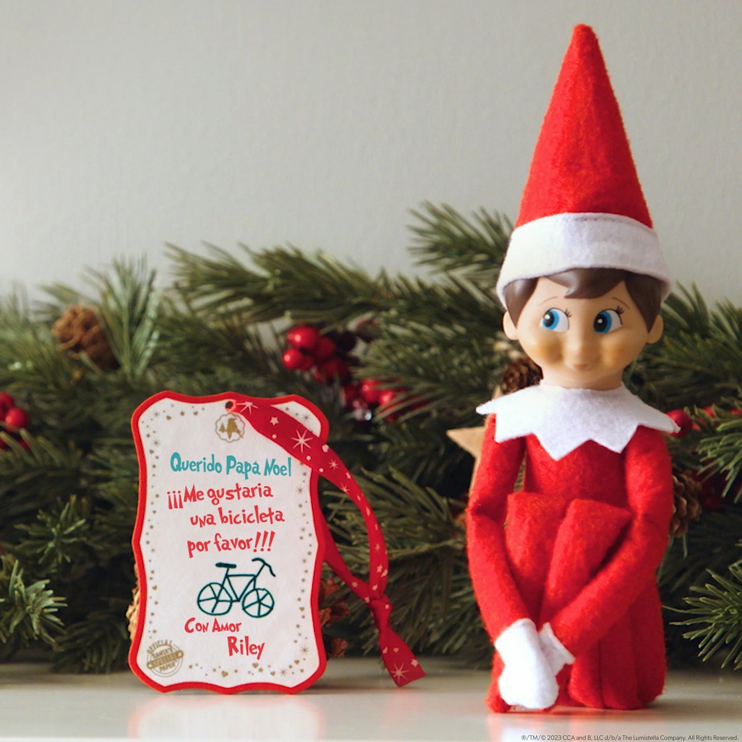 The Elf on the Shelf Scout Elf Delivers Letters to Santa