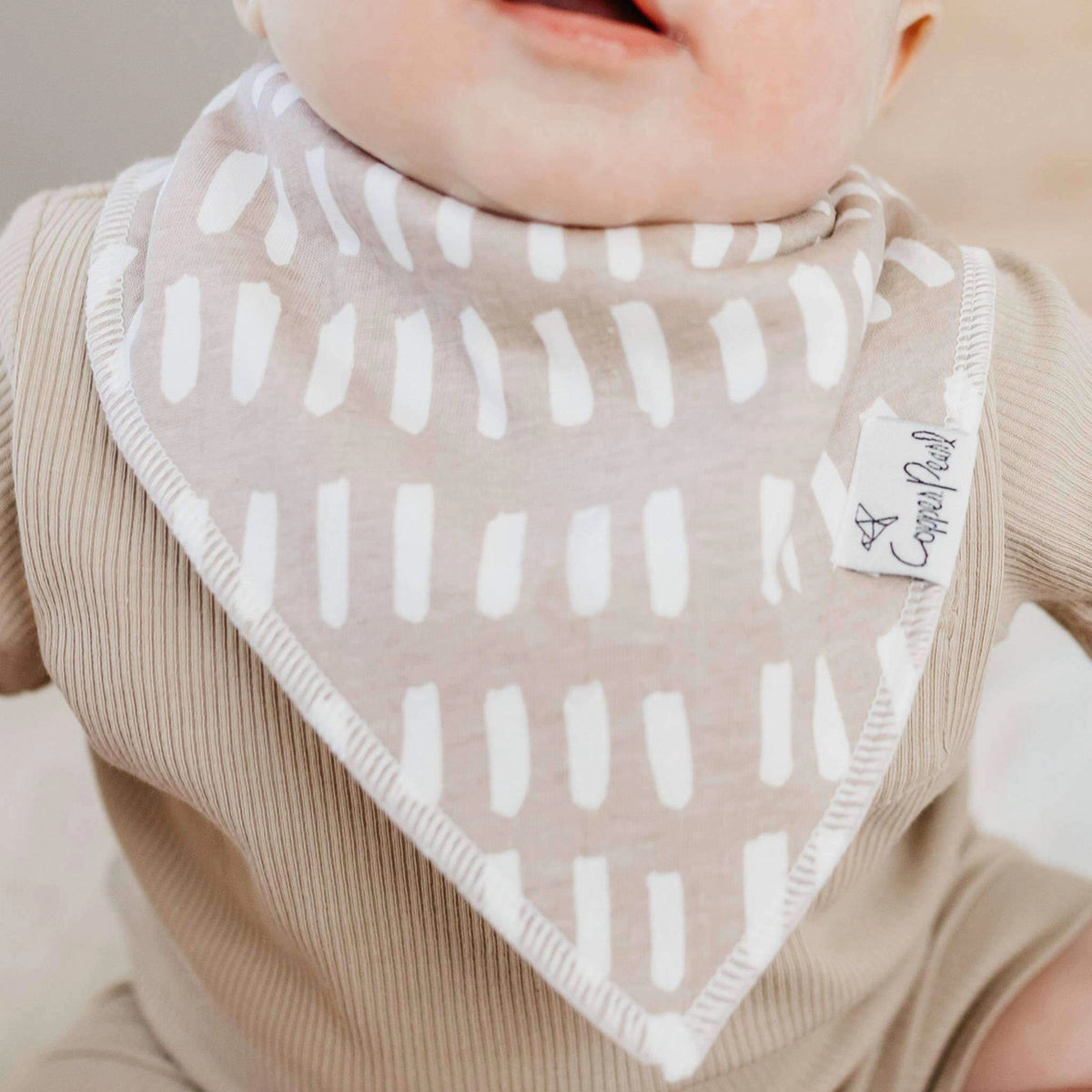 Copper Pearl 4 Pack Baby Bandana Bibs - Bliss