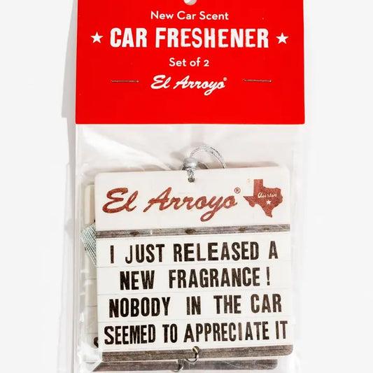 El Arroyo Car Air Freshener (2 Pack) - New Fragrance