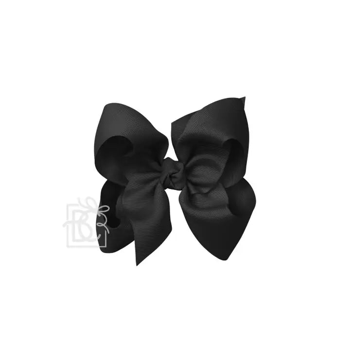 Beyond Creations Signature Grosgrain Bow On Clip