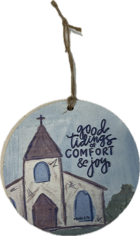 Baxter & Me Good Tidings of Comfort & Joy Ornament