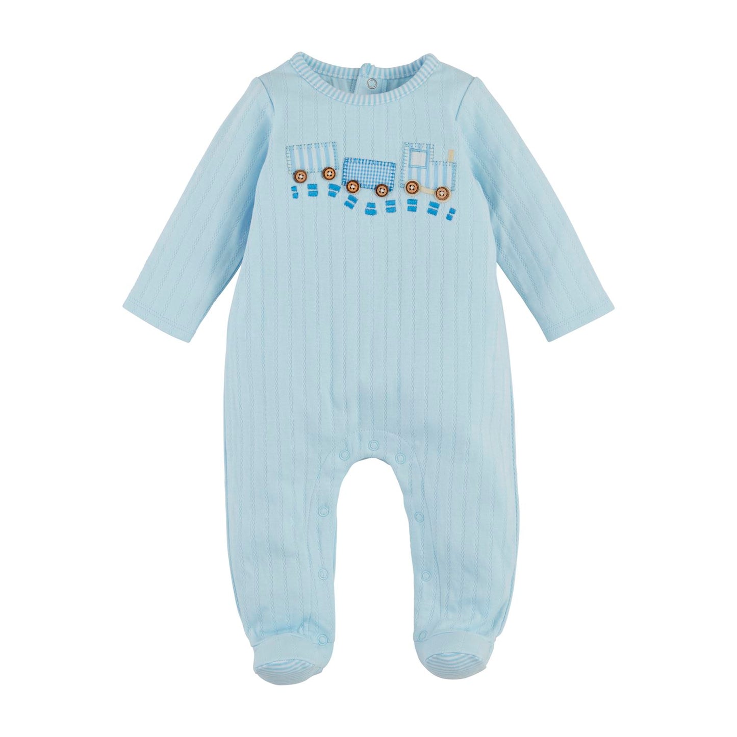 MUD PIE TRAIN POINTELLE SLEEPER