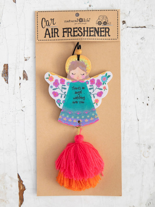 Natural Life Car Air Freshener - Angel Watching Over