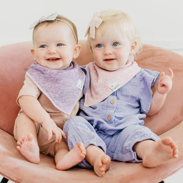 Copper Pearl Baby Bandana Bibs - Lacie