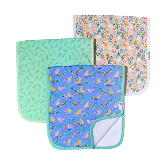 BIRDIE COPPER PEARL PREMIUM BURP CLOTHS