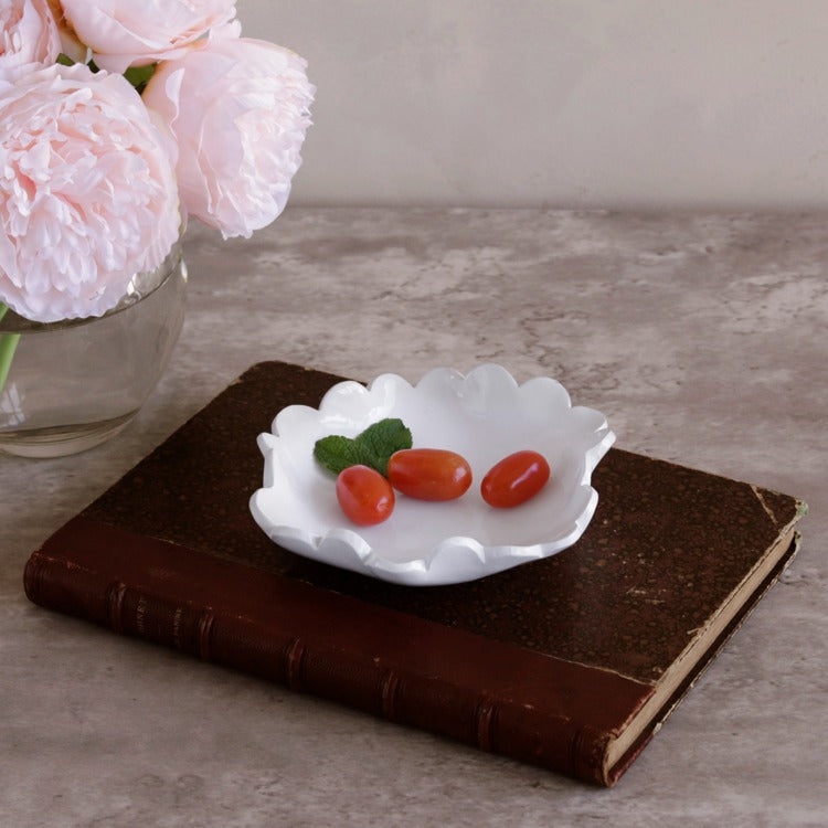 BEATRIZ BALL VIDA Colette Appetizer Plates Set of 4 (White)-3322