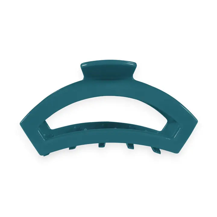 Teleties Open Teal with It Small Hair Clip