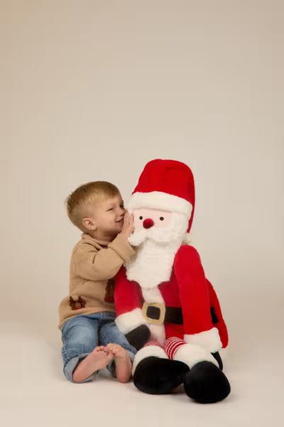 MUD PIE SANTA CLAUS LARGE PLUSH PAL
