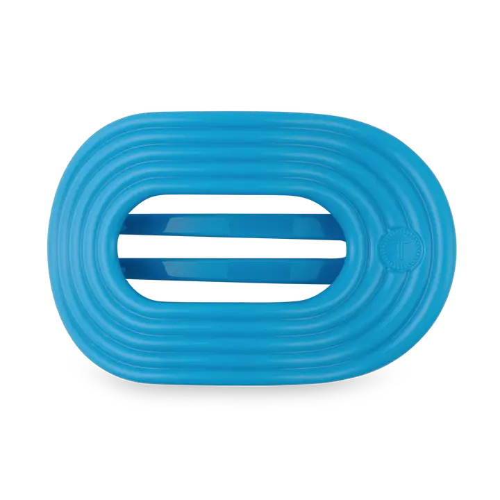 Teleties Flat Round Hair Clip | Small | Miami Vice