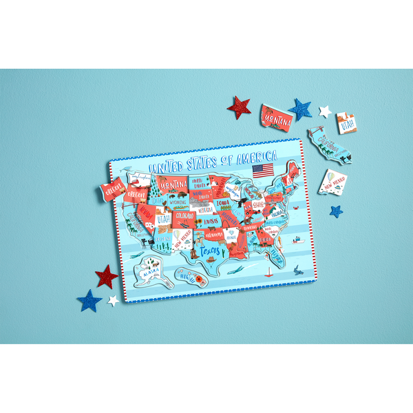 MUD PIE UNITED STATES PUZZLE