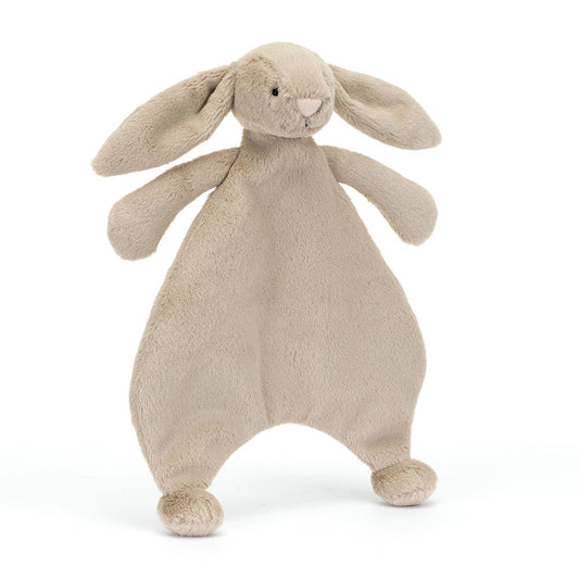 Jellycat Bashful Bunny Comforter-Beige