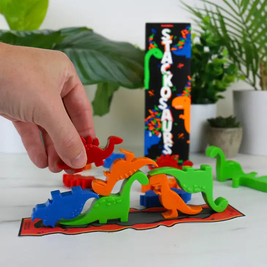 Gift Republic Stackosaurs - Dino Stacking Game