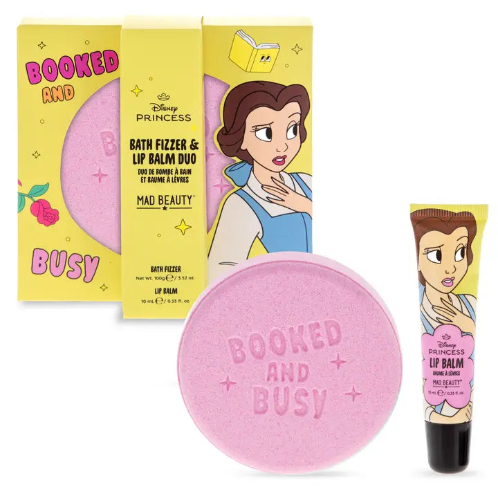 Mad Beauty Princess Express Yourself Fizzer & Lip Balm - Belle