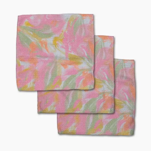 Geometry Heat Wave Dishcloth Set