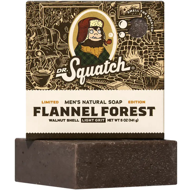 Dr. Squatch Flannel Forest Bar Soap