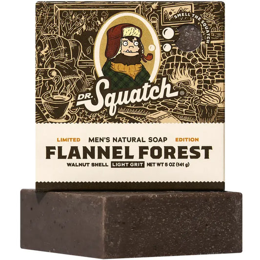 Dr. Squatch Flannel Forest Bar Soap