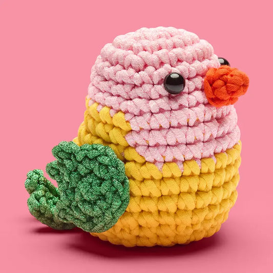 The Woobles Cupid the Lovebird Crochet Kit