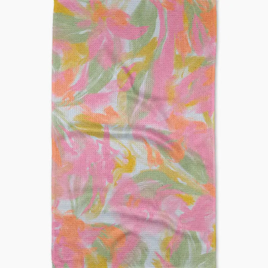 Geometry Heat Wave Tea Towel