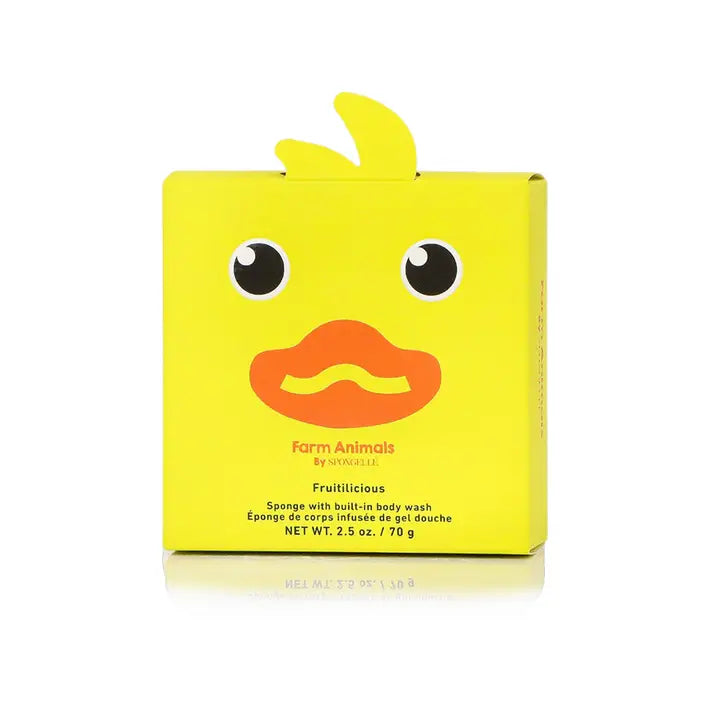 Spongelle Danny Duck Farm Animals Sponge