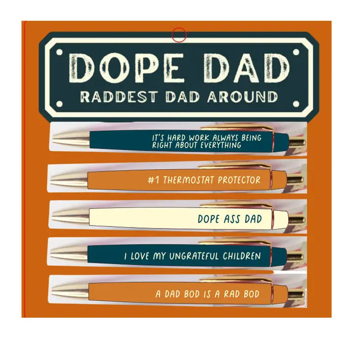 Fun Club Dope Dad Pen Set