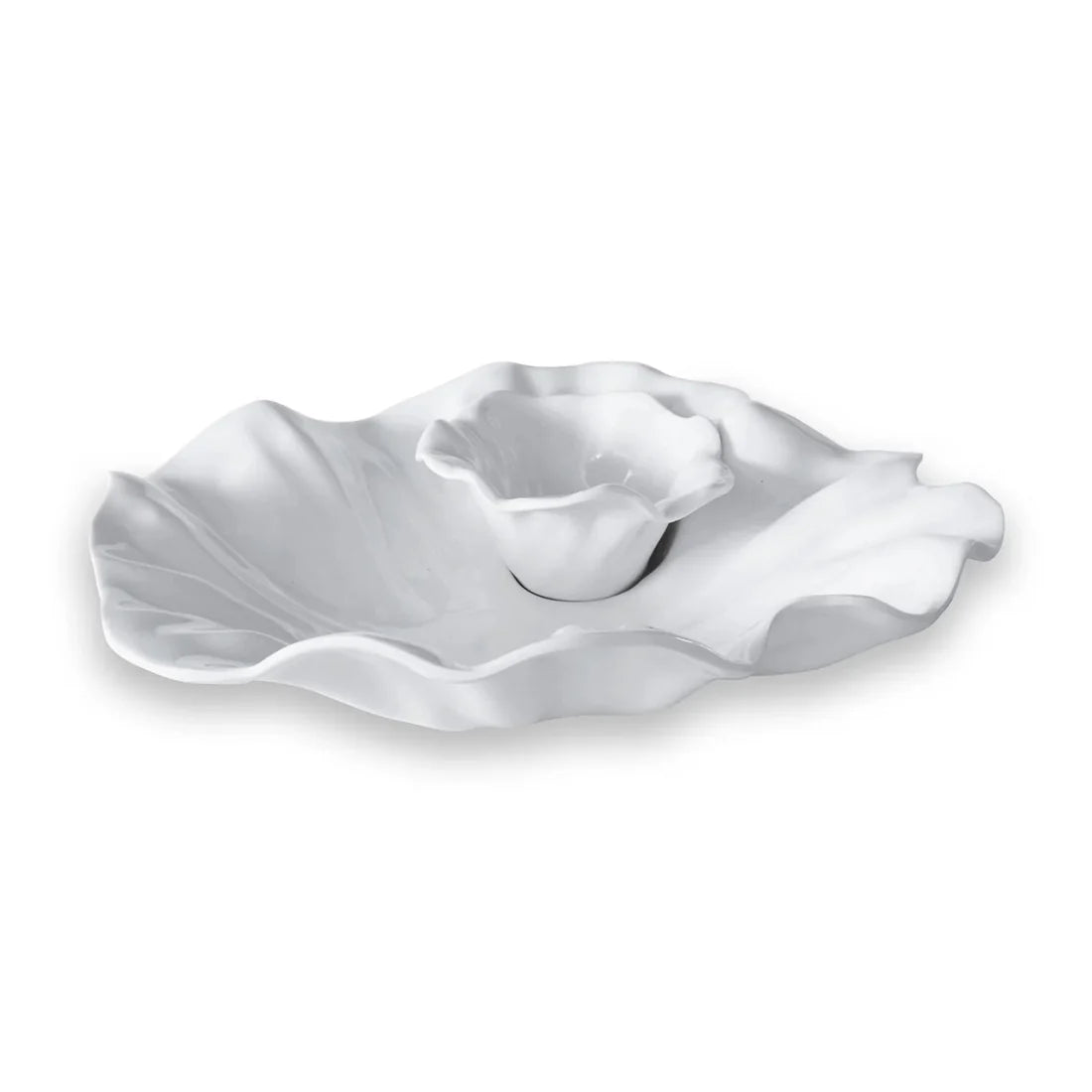 Beatriz Ball VIDA Bloom Chip and Dip (White)