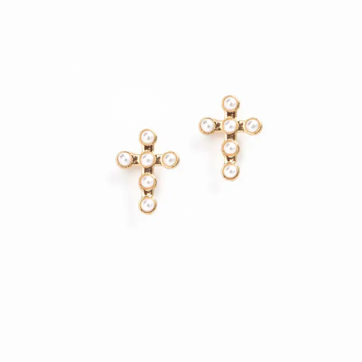 Pearl Stud Earrings