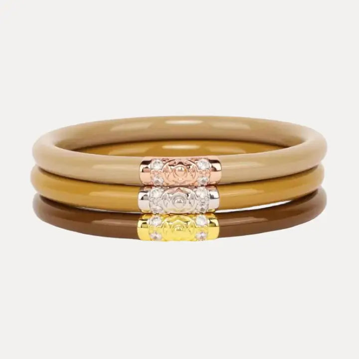 BuDhaGirl Three Kings All Weather Bangles® (Awb®) - Oro