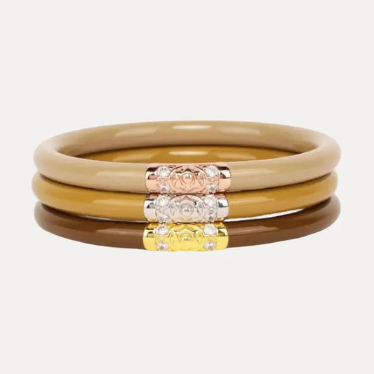 BuDhaGirl Three Kings All Weather Bangles® (Awb®) - Oro