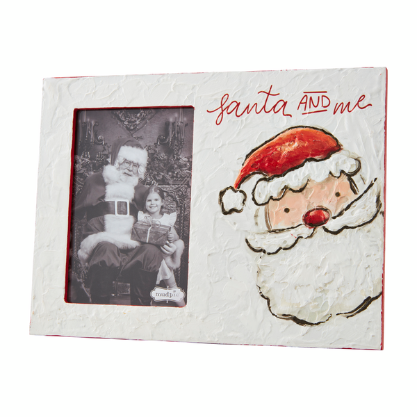 MUD PIE SANTA & ME FRAME