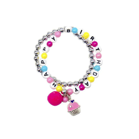 Great Pretenders Happy Birthday Bracelet (2 pcs)